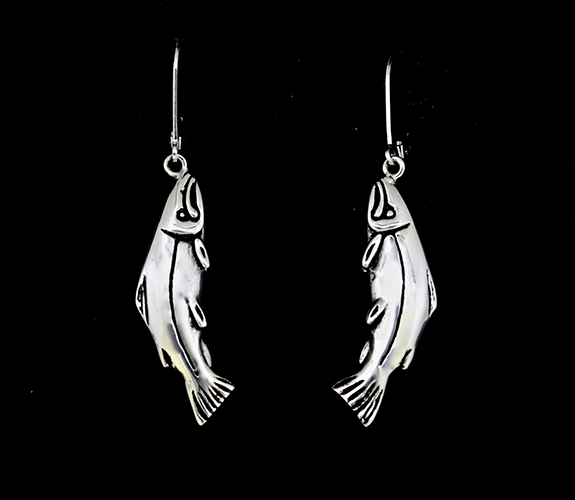 "Salmon" Earrings - Jeff Mckenzie